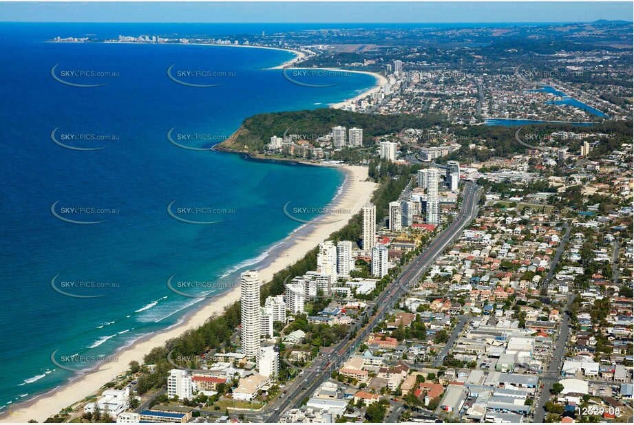 Aerial Photo Burleigh Heads QLD 4220 QLD Aerial Photography