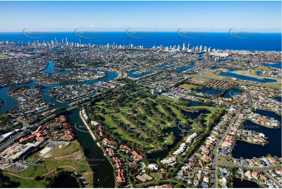 Aerial Photo Clear Island Waters QLD 4226 QLD Aerial Photography