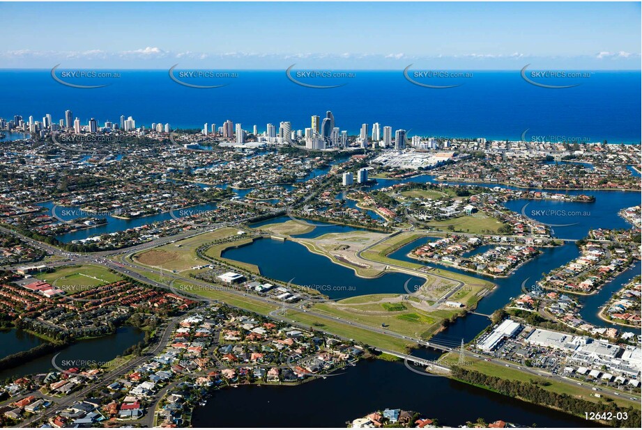 Aerial Photo Mermaid Waters QLD 4218 QLD Aerial Photography