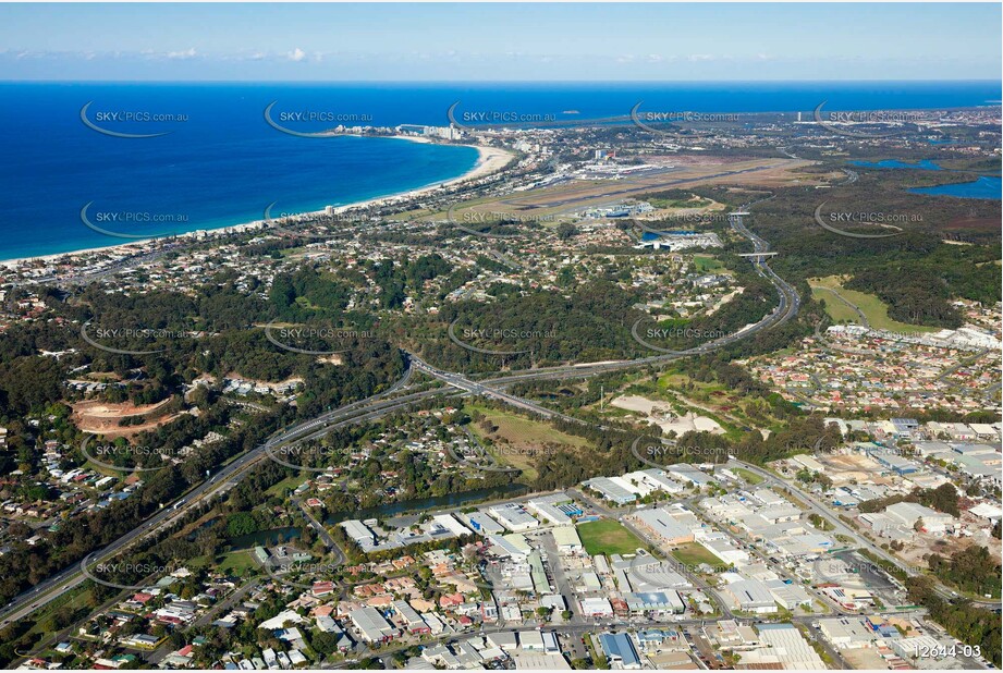 Aerial Photo Currumbin Waters QLD 4223 QLD Aerial Photography