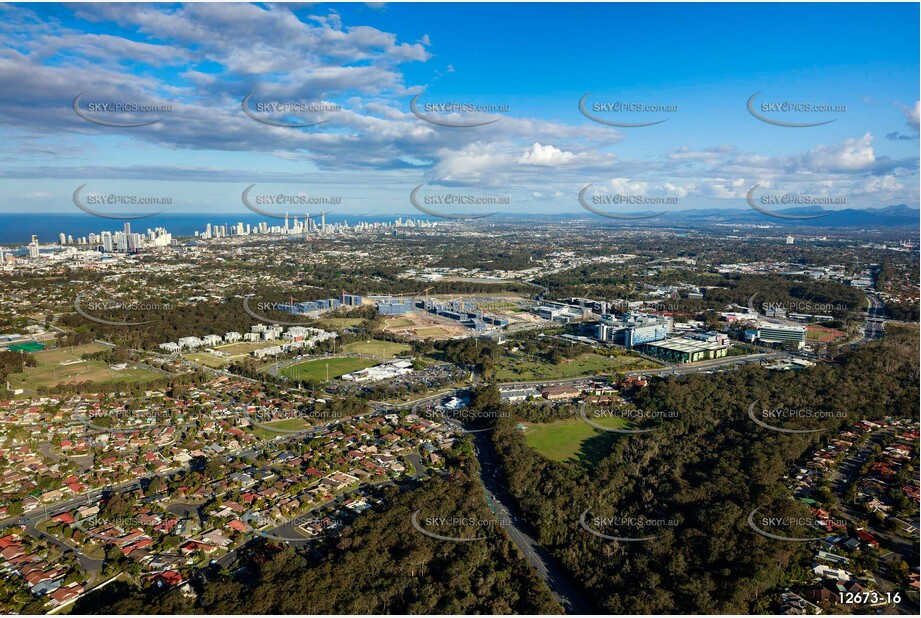 Gold Coast University Hospital and Surrounds QLD Aerial Photography