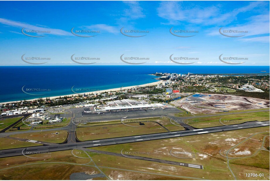 Gold Coast Airport - Bilinga QLD 4225 QLD Aerial Photography