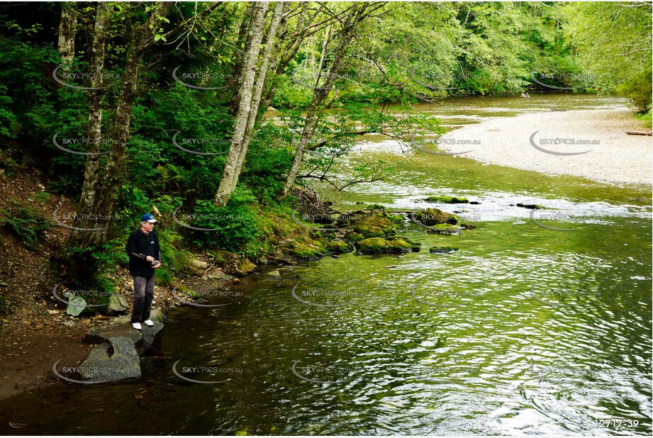 Salmon Fishing Aerial Photography