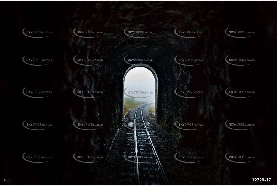 White Pass Railway Tunnel Aerial Photography