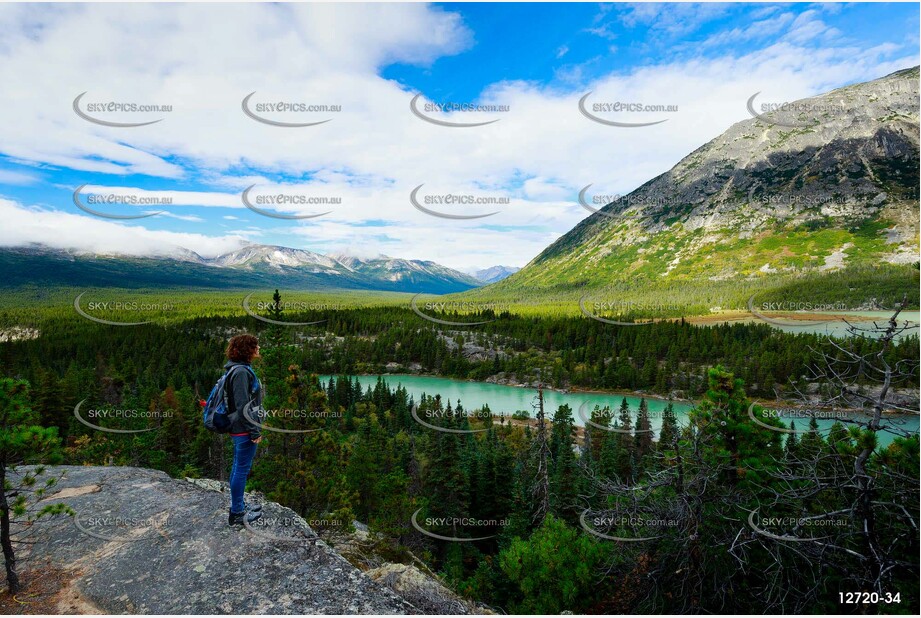 Back Country View - Bennett BC Canada Aerial Photography