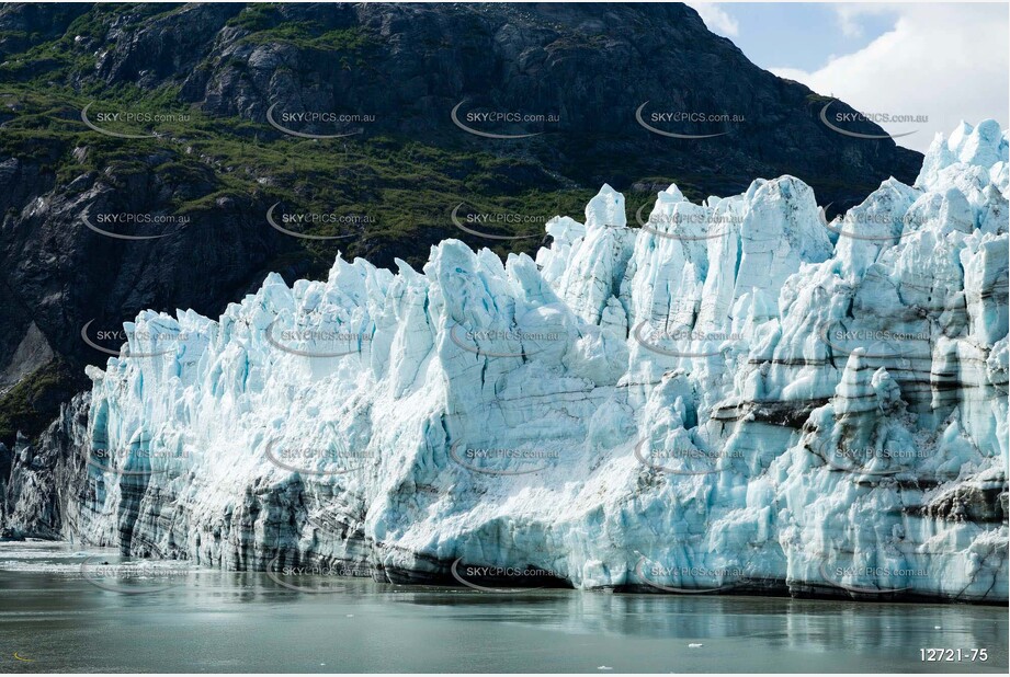 Margerie Glacier Terminus Aerial Photography