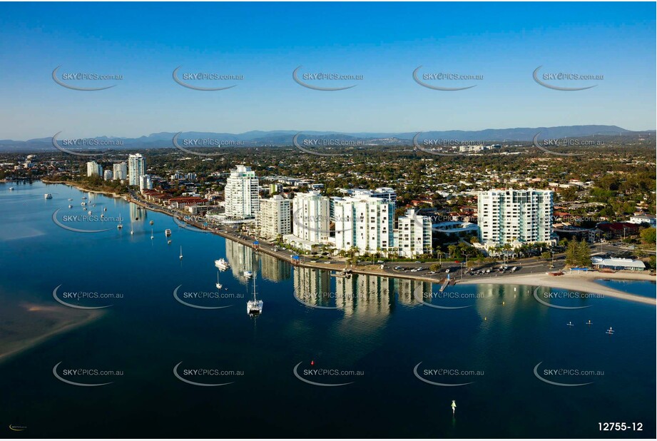 Marine Parade - Labrador Gold Coast QLD Aerial Photography