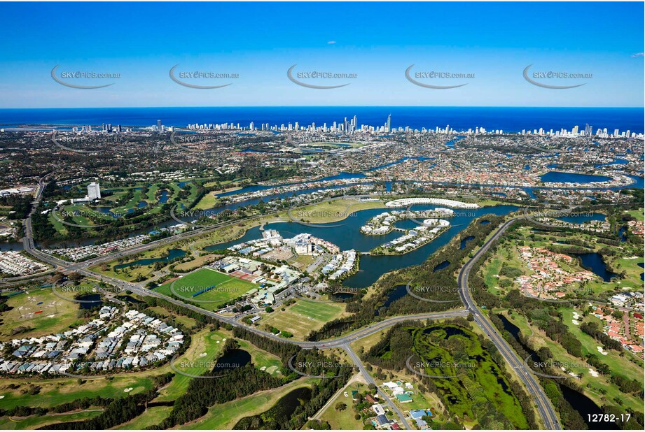 Aerial Photo Carrara QLD 4211 QLD Aerial Photography