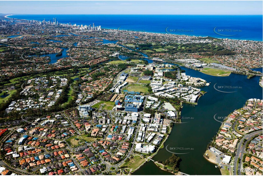 Aerial Photo Varsity Lakes QLD 4227 QLD Aerial Photography