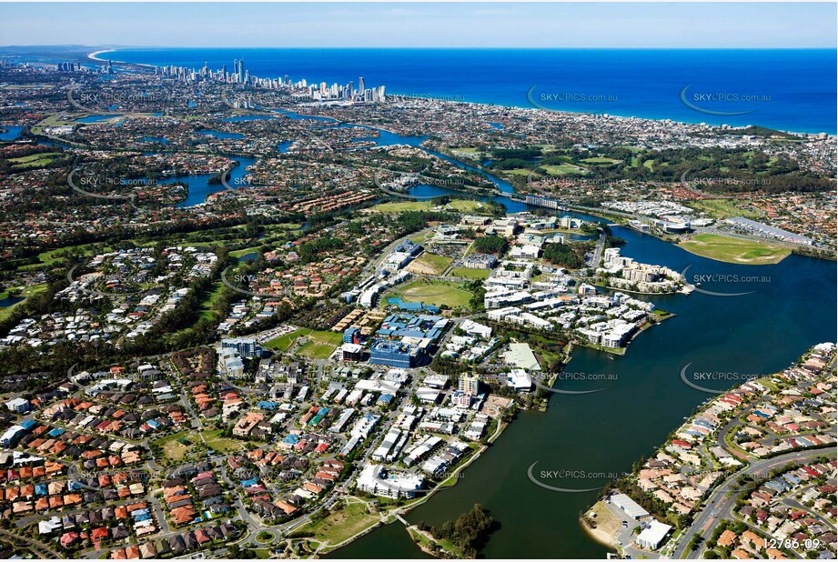 Aerial Photo Varsity Lakes QLD 4227 QLD Aerial Photography