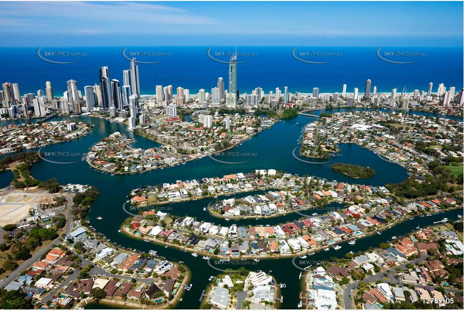 Isle of Capri - Surfers Paradise QLD Aerial Photography