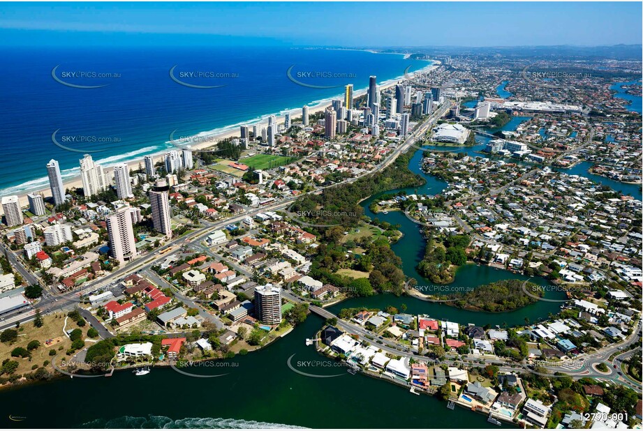 Broadbeach Waters QLD 4218 QLD Aerial Photography