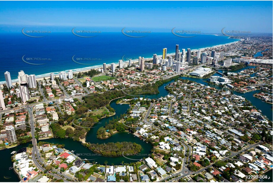 Broadbeach Waters QLD 4218 QLD Aerial Photography