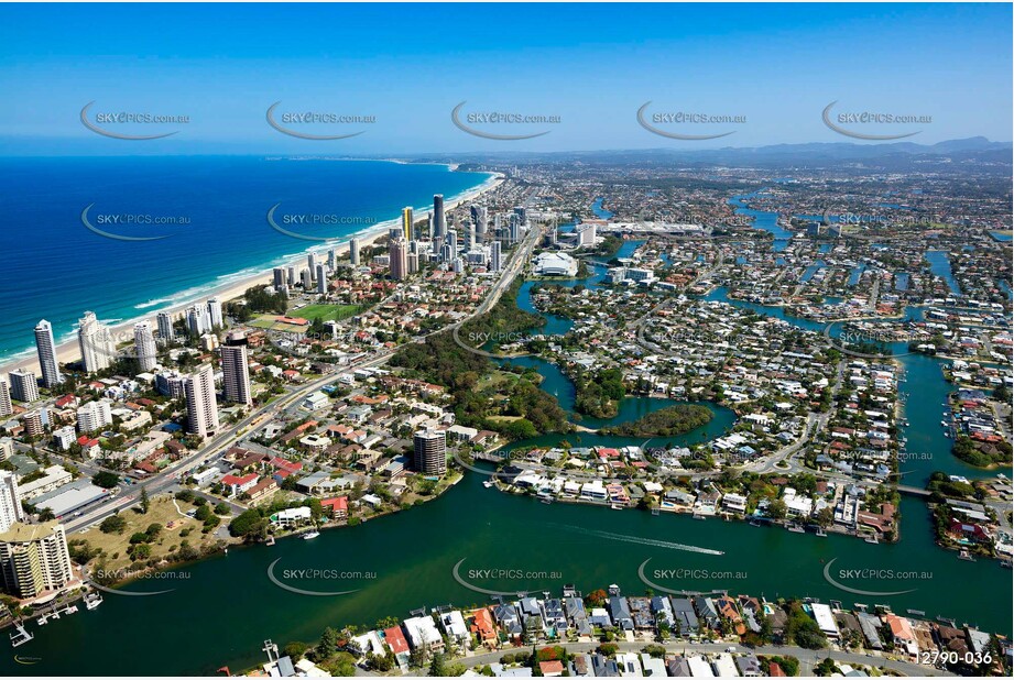 Broadbeach Waters QLD 4218 QLD Aerial Photography