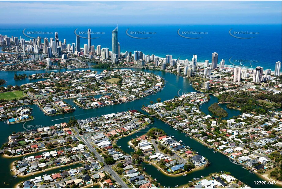 Broadbeach Waters QLD 4218 QLD Aerial Photography