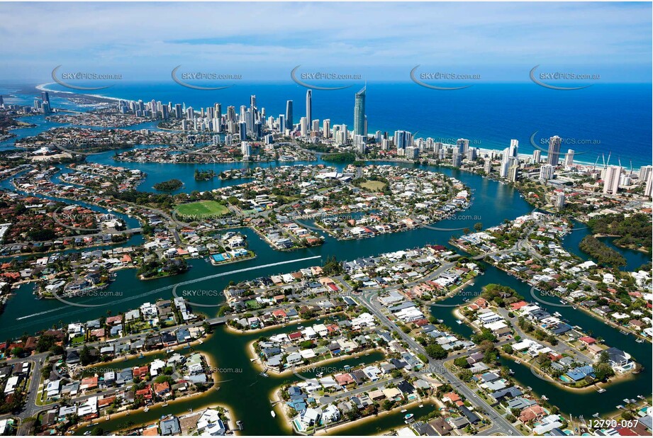 Broadbeach Waters QLD 4218 QLD Aerial Photography