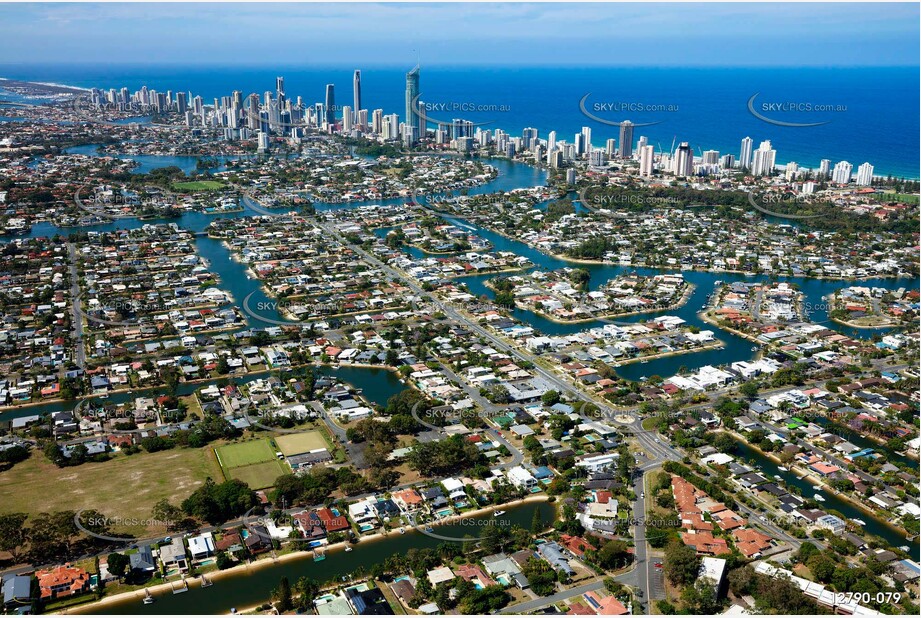 Broadbeach Waters QLD 4218 QLD Aerial Photography