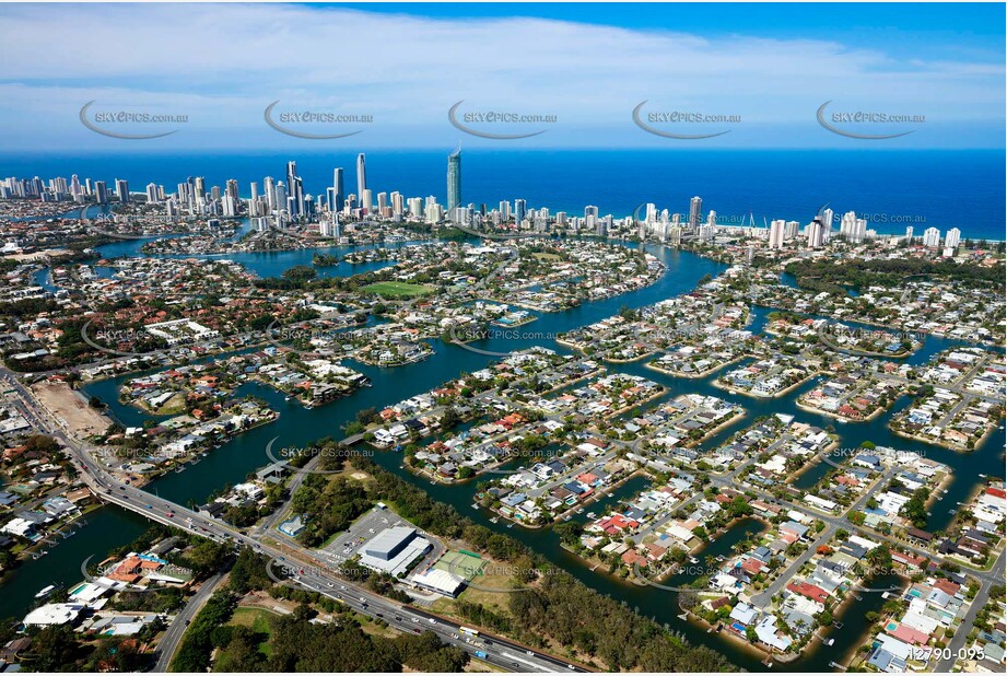 Broadbeach Waters QLD 4218 QLD Aerial Photography