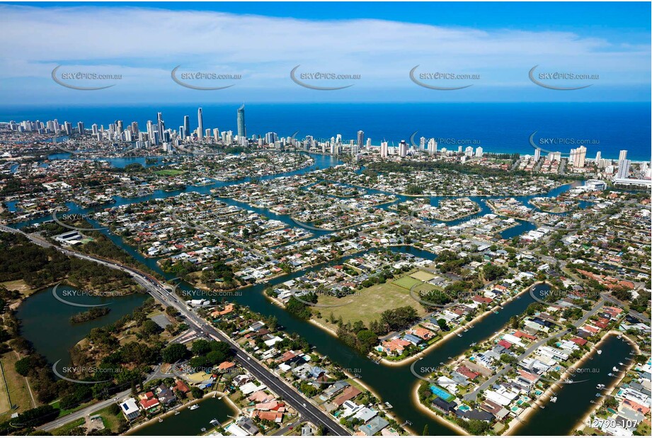 Broadbeach Waters QLD 4218 QLD Aerial Photography