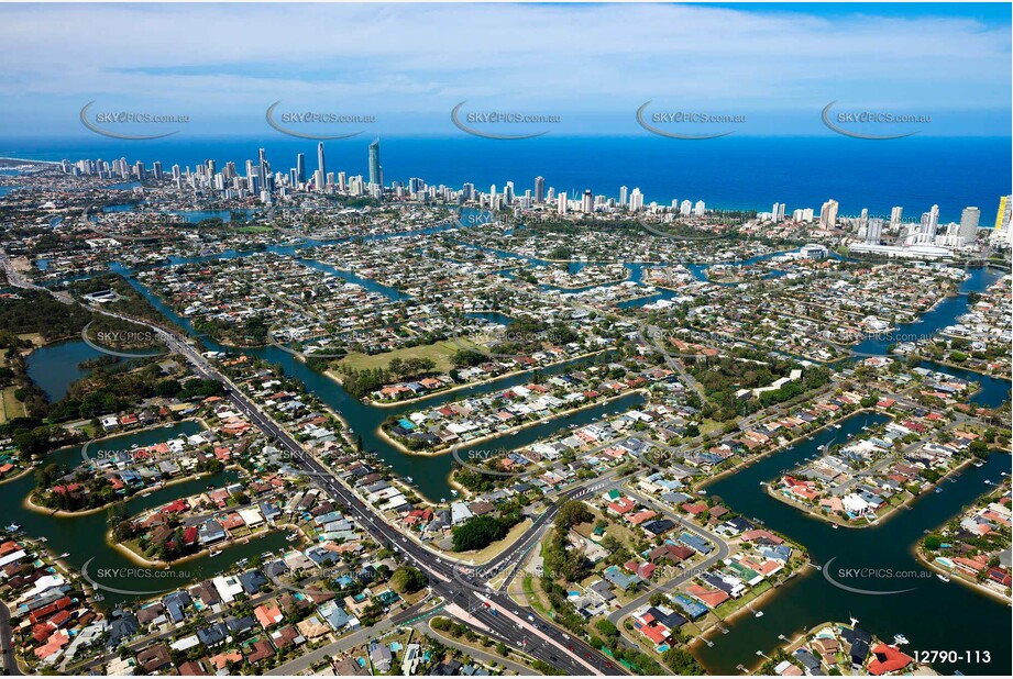 Broadbeach Waters QLD 4218 QLD Aerial Photography