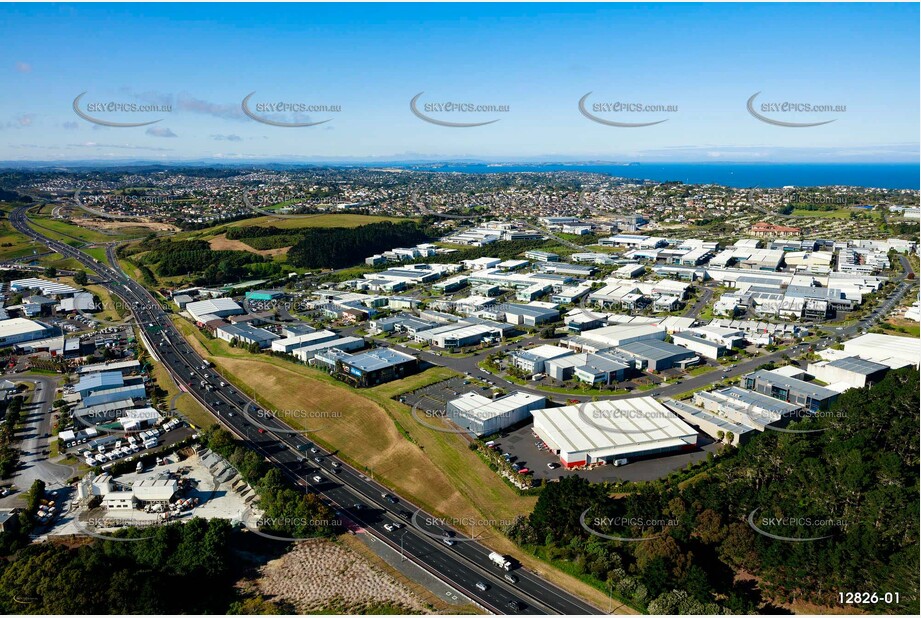 Aerial Photo of Rosedale Auckland NZ Aerial Photography