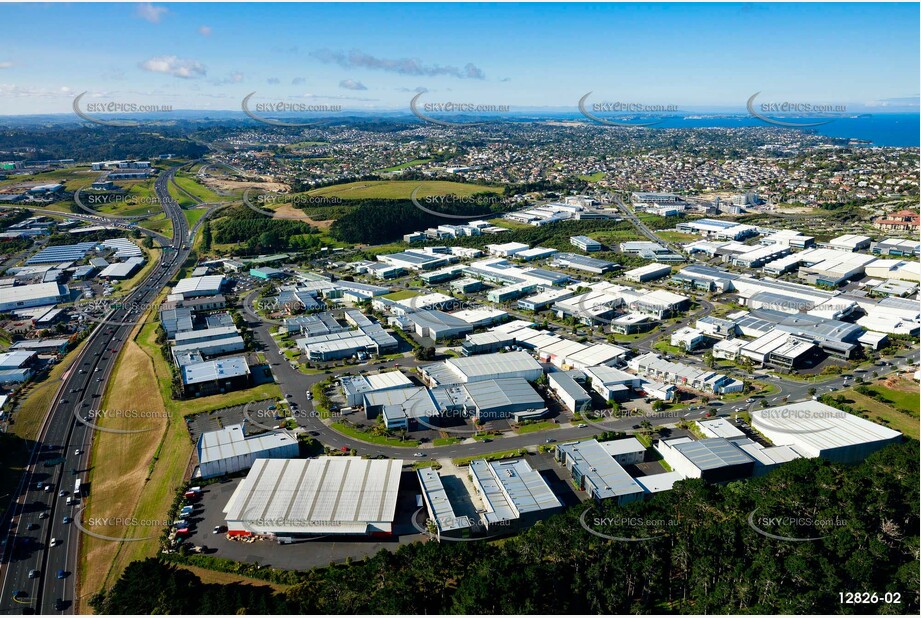 Aerial Photo of Rosedale Auckland NZ Aerial Photography