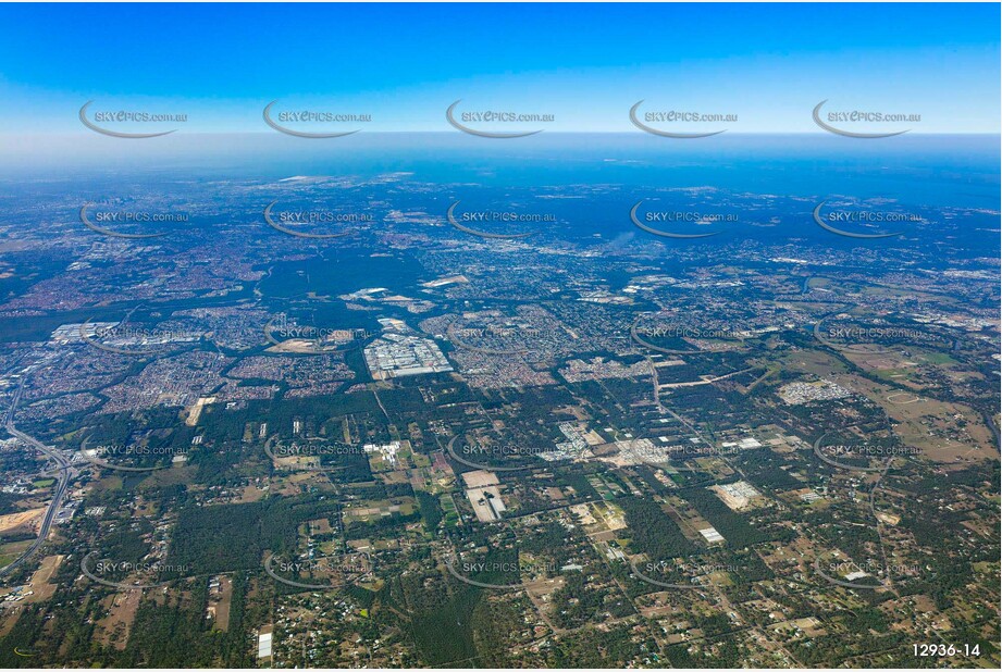 Park Ridge from 9000ft above sea level QLD Aerial Photography