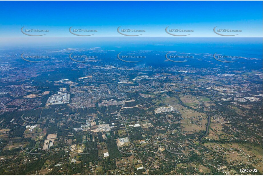 Logan Reserve from 9000ft above sea level QLD Aerial Photography
