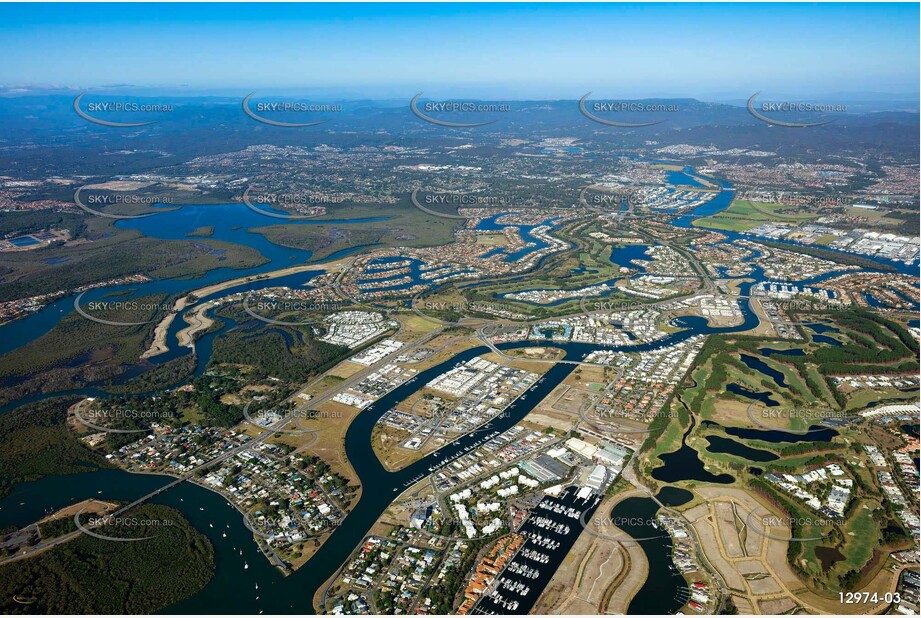 Hope Island - Gold Coast QLD Aerial Photography