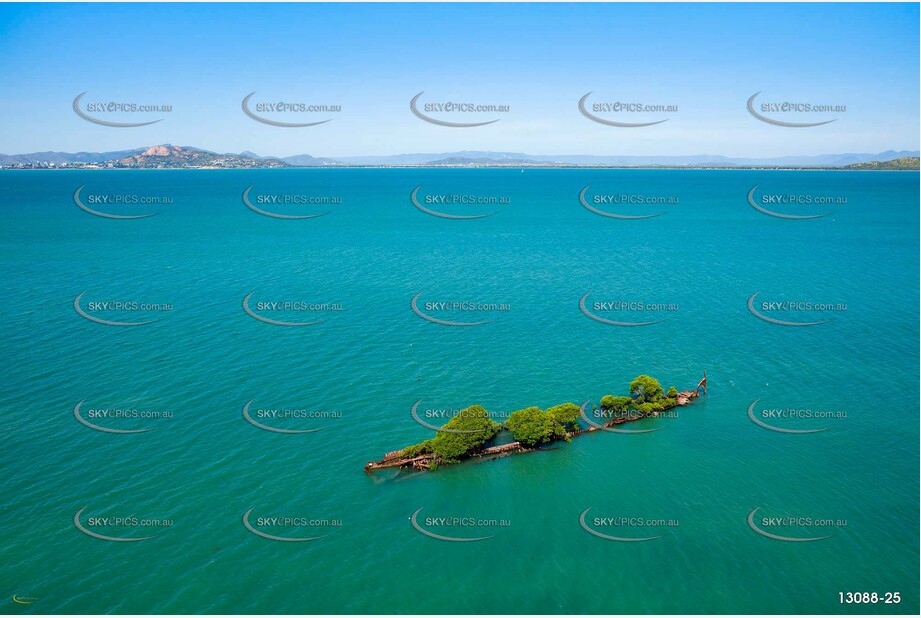 Shipwreck - SS City of Adelaide - Magnetic Island QLD Aerial Photography