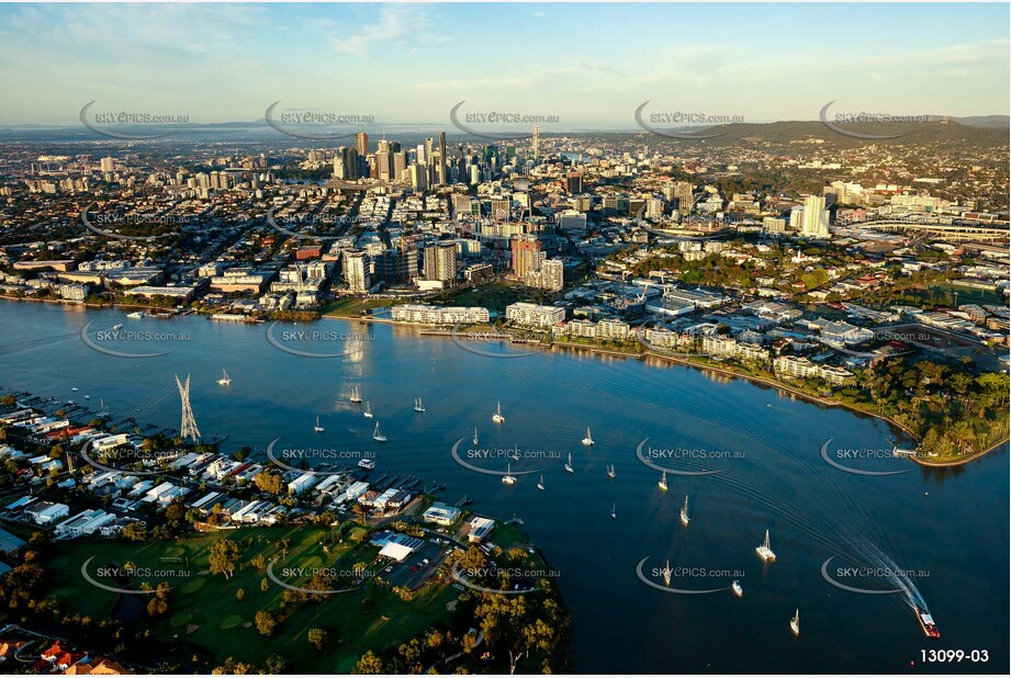 Early Morning Light at Bulimba QLD Aerial Photography