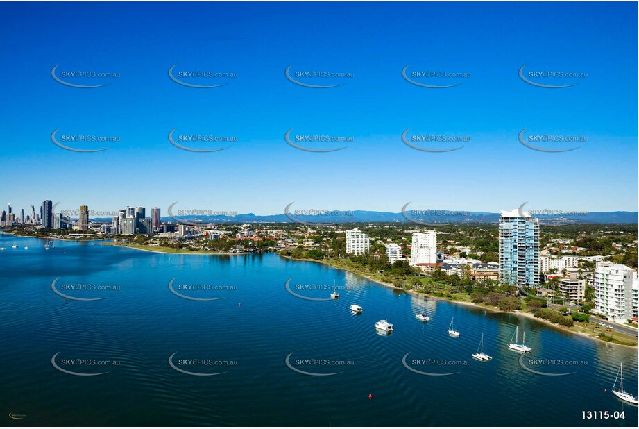 Marine Parade Labrador Gold Coast QLD Aerial Photography