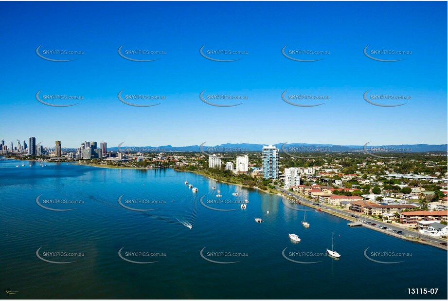 Marine Parade Labrador Gold Coast QLD Aerial Photography