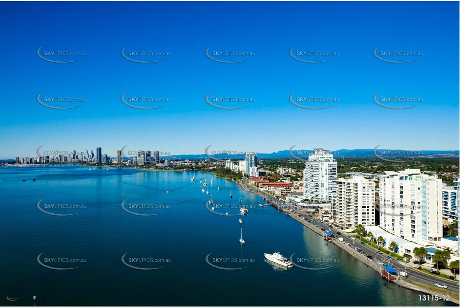 Marine Parade Labrador Gold Coast QLD Aerial Photography