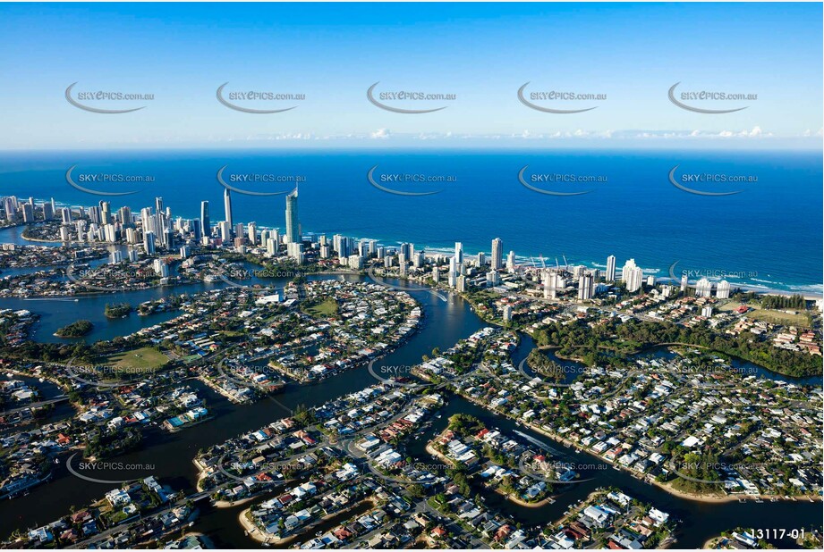 Broadbeach Waters QLD 4218 QLD Aerial Photography