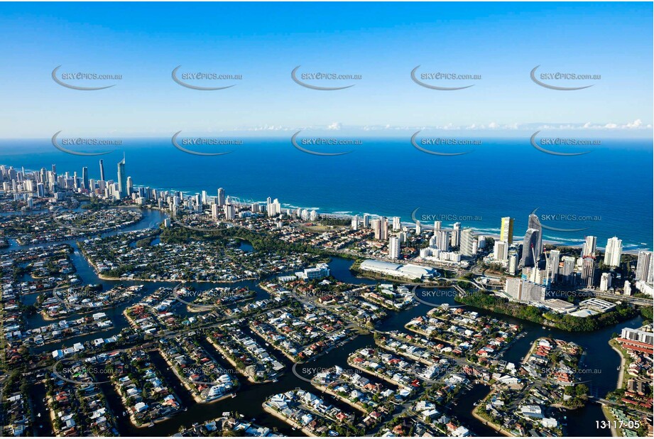 Broadbeach Waters QLD 4218 QLD Aerial Photography