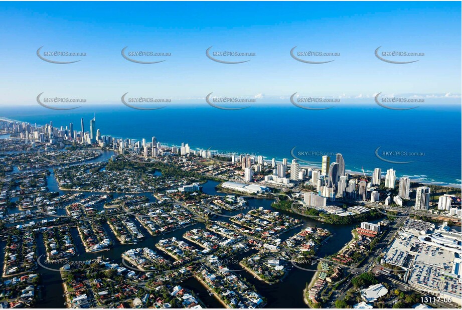 Broadbeach Waters QLD 4218 QLD Aerial Photography