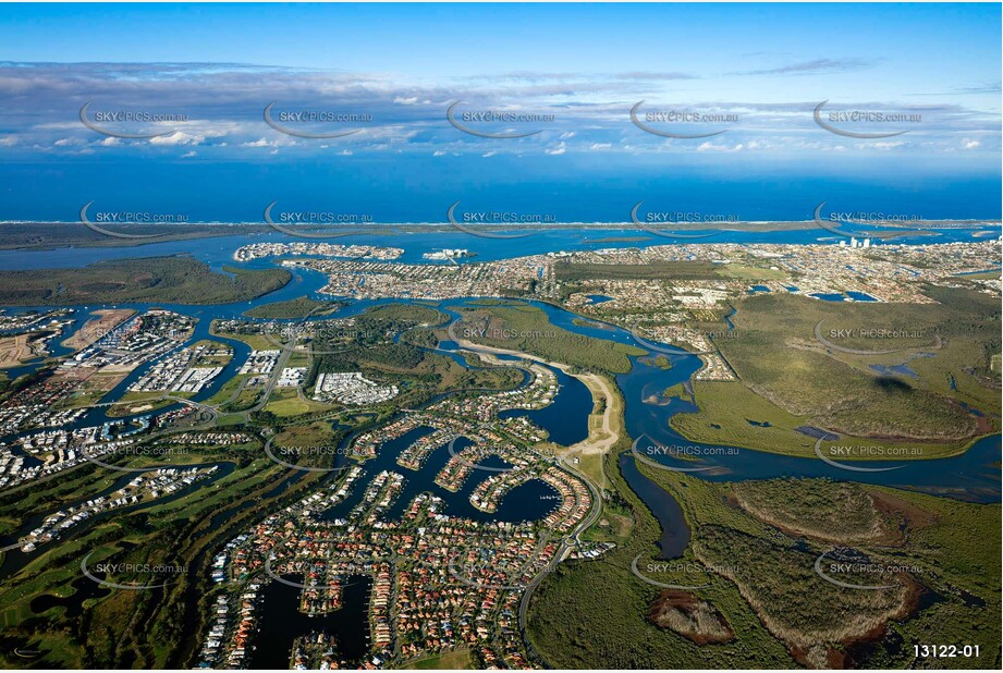 Oyster Cove - Helensvale Gold Coast QLD Aerial Photography