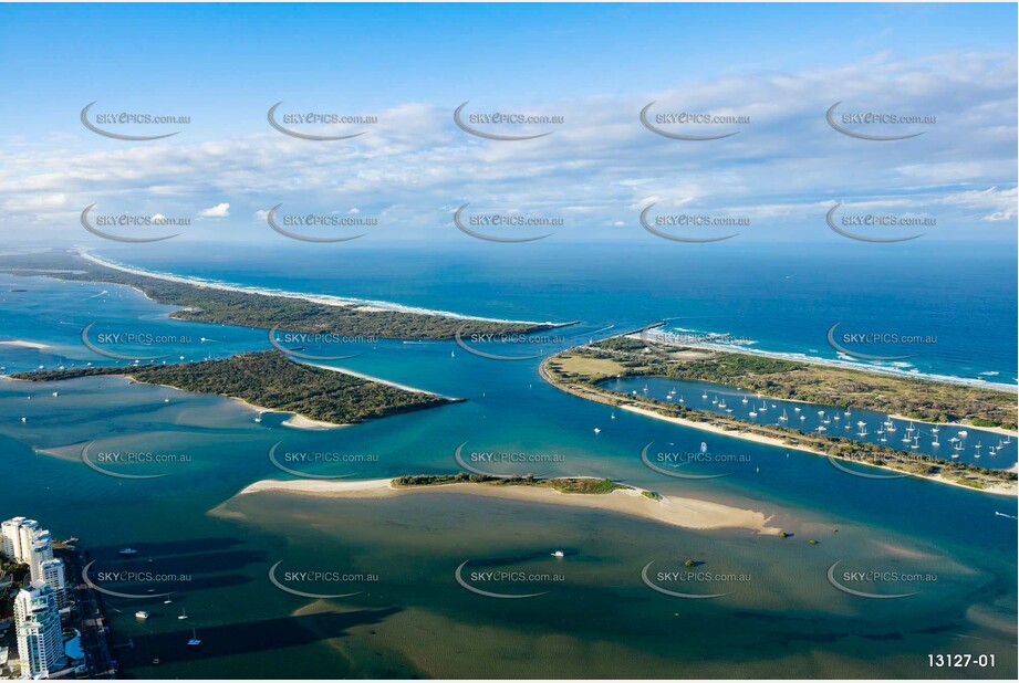 The Gold Coast Broadwater QLD Aerial Photography