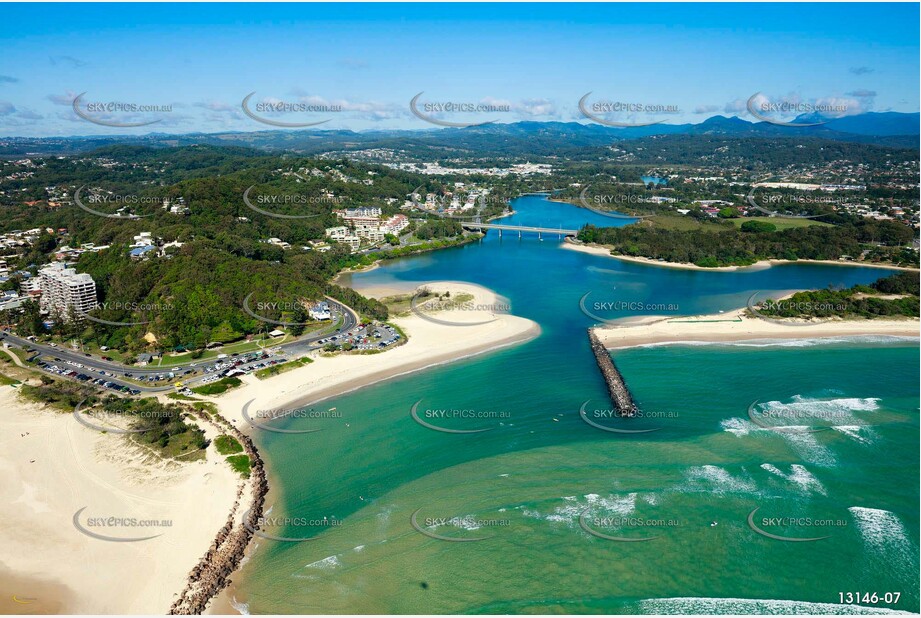 Currumbin Creek Entrance QLD Aerial Photography