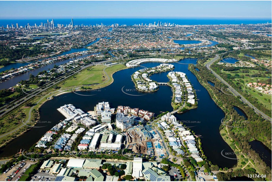 Emerald Lakes - Carrara Gold Coast QLD Aerial Photography