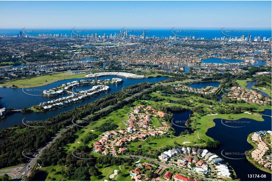 Palm Meadows - Carrara Gold Coast QLD Aerial Photography