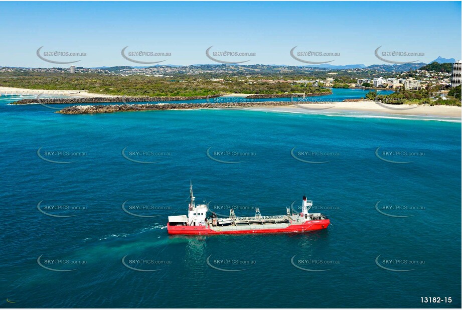 Port Frederick Dredge NSW Aerial Photography