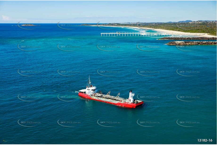 Port Frederick Dredge NSW Aerial Photography