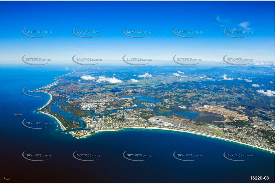 Bilinga captured from 9000ft QLD Aerial Photography