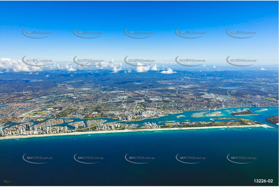 Southport captured from around 6900ft QLD Aerial Photography