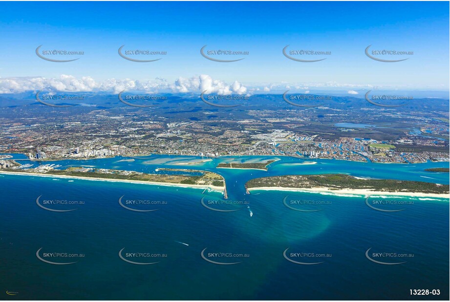 Gold Coast Broadwater QLD Aerial Photography