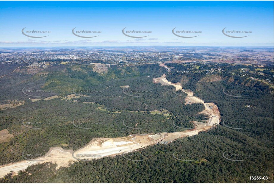 Toowoomba Bypass Construction QLD Aerial Photography