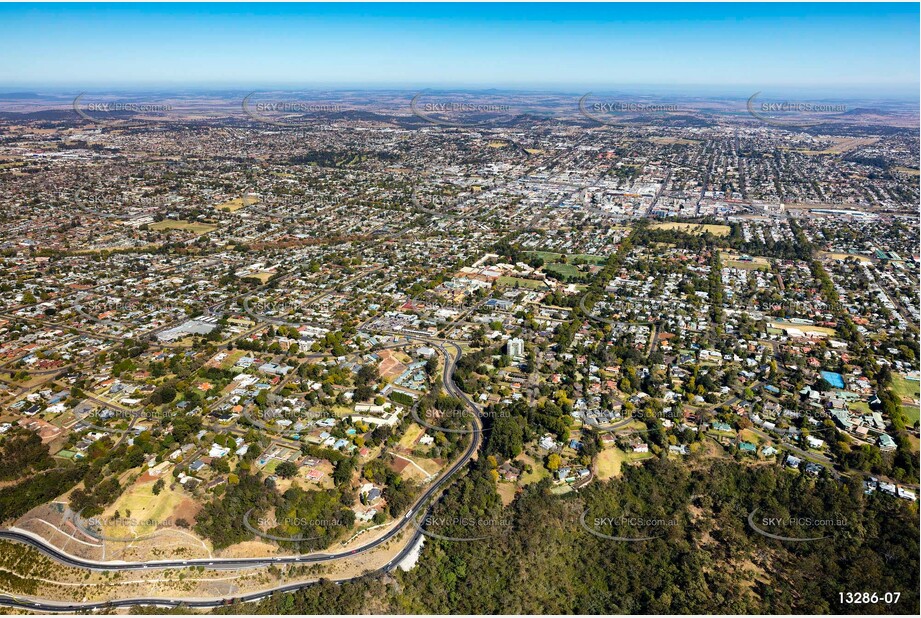 Aerial Photo East Toowoomba QLD 4350 QLD Aerial Photography