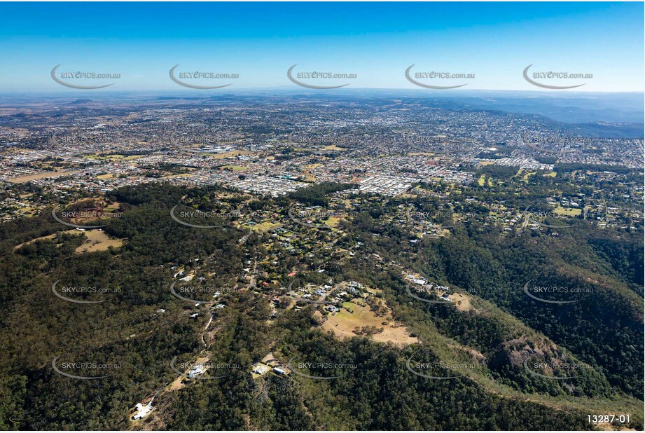 Aerial Photo Middle Ridge QLD 4350 QLD Aerial Photography
